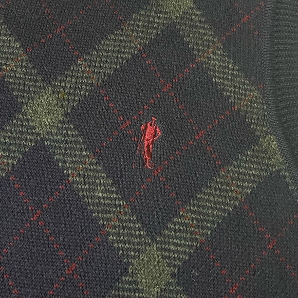 Payne Stewart Mens Sweater Vest Medium Golf Diamond Pattern - Picture 5 of 8